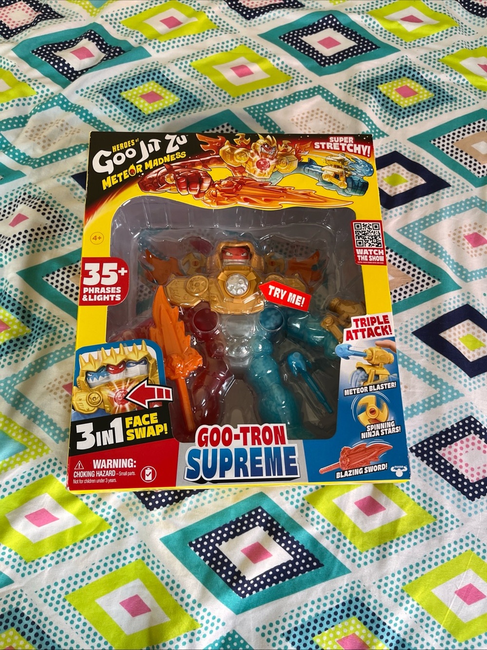Heroes of Goo Jit Zu Meteor Madness Goo-Tron Supreme Action Figure New In Box